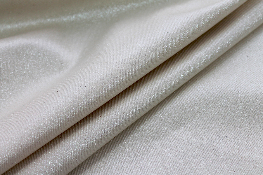 European Denim - Ecru Pearl fabric, image 3 of 4