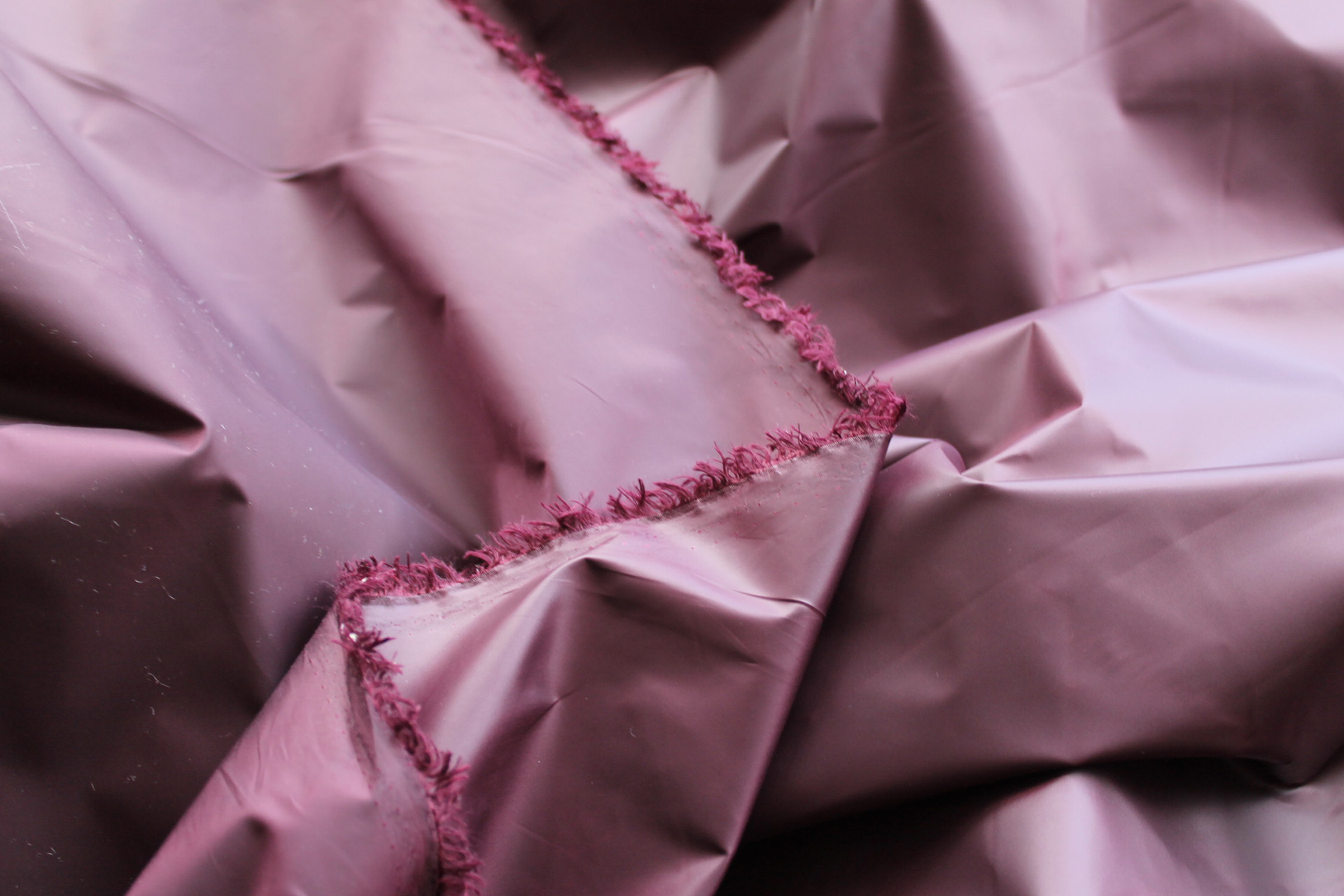 Maroon Nylon Waterproof fabric