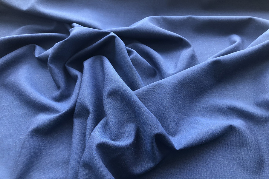 Lightweight Wool Mohair Suiting - Royal Blue Tonic fabric, image 4 of 8