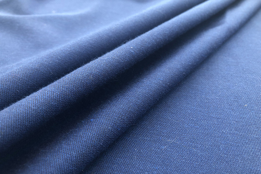Lightweight Wool Mohair Suiting - Royal Blue Tonic fabric, image 3 of 8