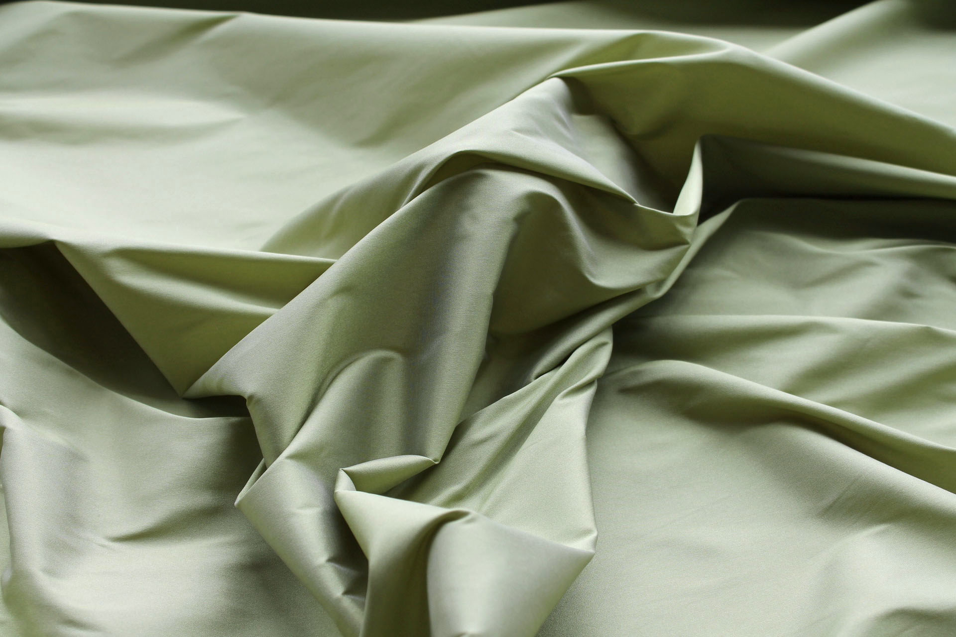 Poly Taffeta - Spring Green fabric, image 2 of 4