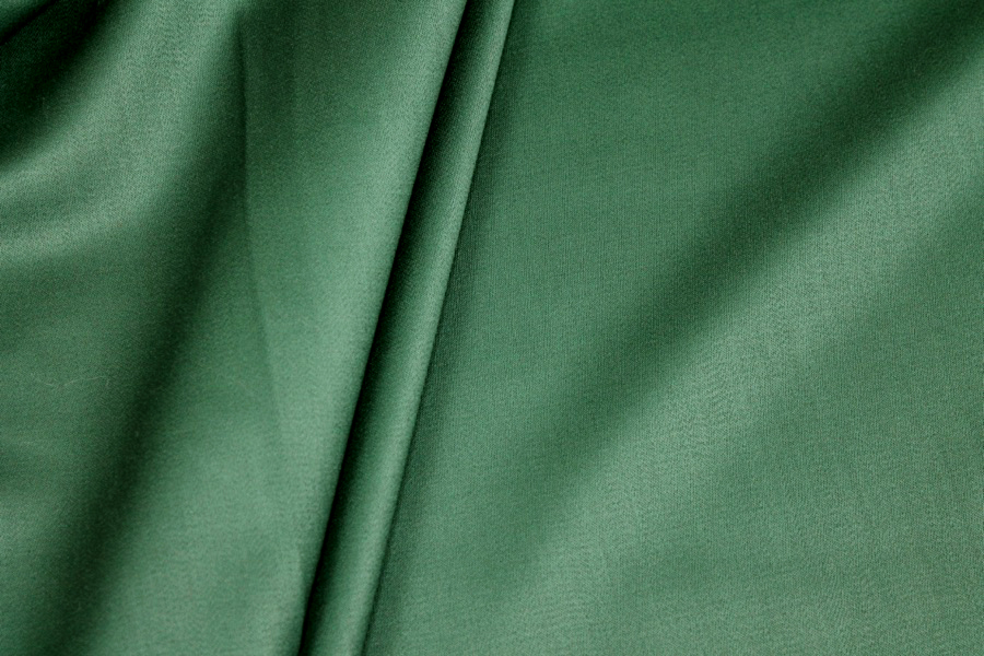 Stretch Wool Venetian - Forest Green fabric, image 3 of 7