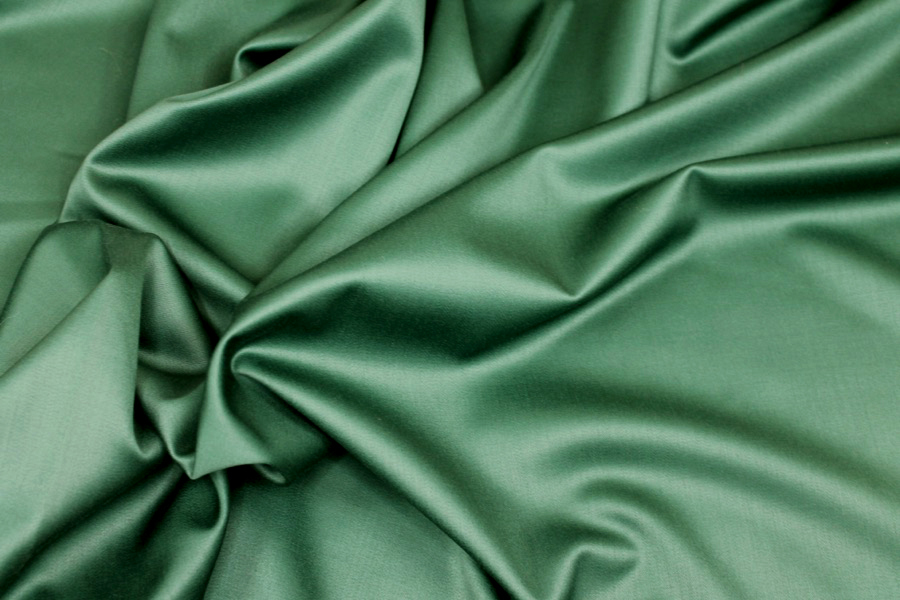 Stretch Wool Venetian - Forest Green fabric, image 7 of 7