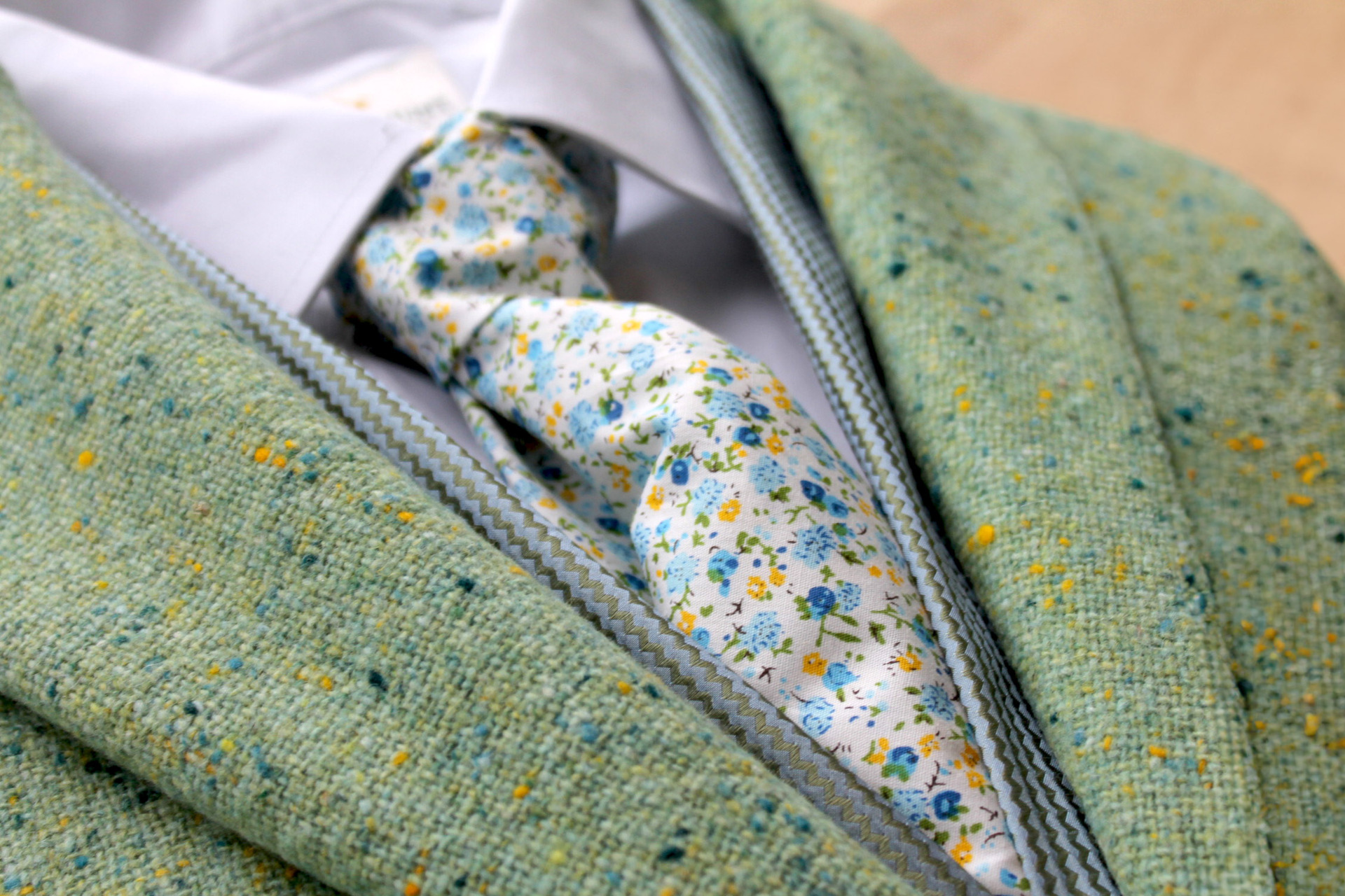 Fun & Frivolous Spring Flowers Groom