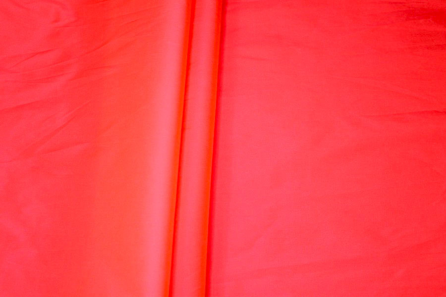 Neon Poly Taffeta - Pink Orange fabric, image 5 of 6