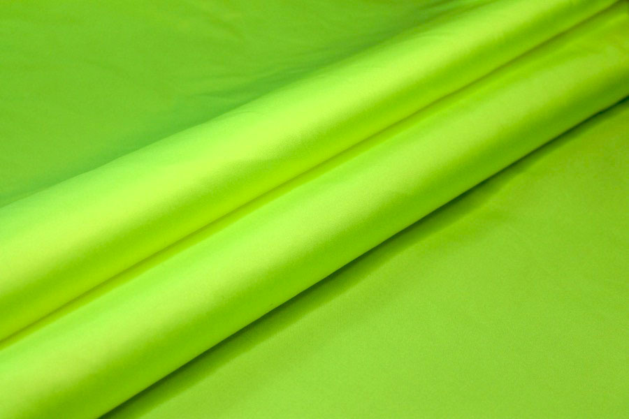 Neon Poly Taffeta - Yellow fabric