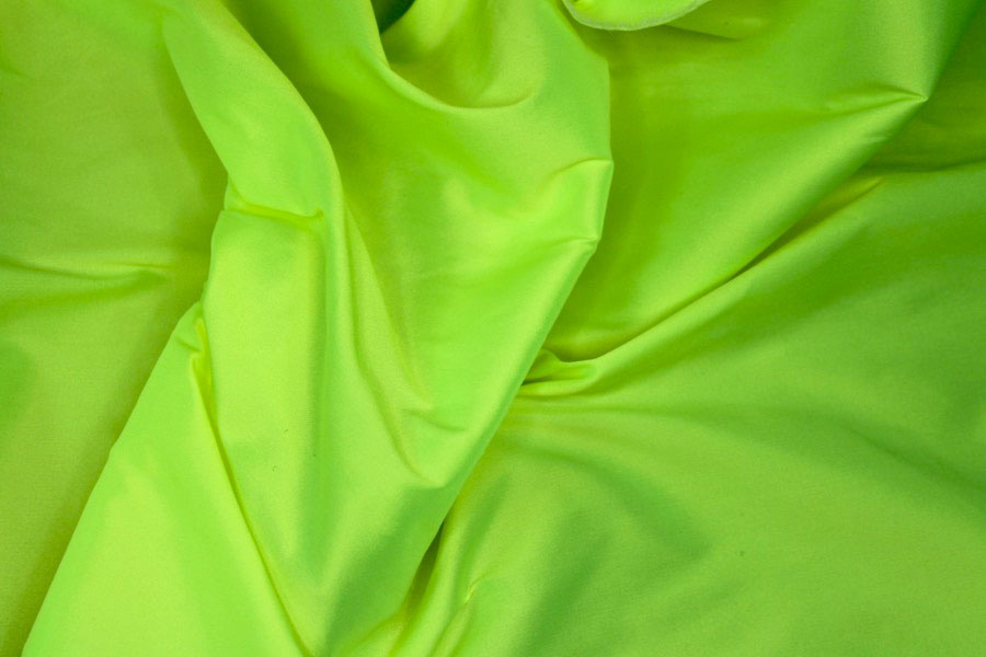 Neon Poly Taffeta - Yellow fabric, image 6 of 6