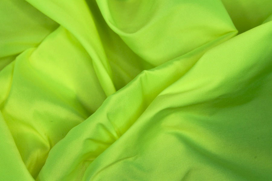 Neon Poly Taffeta - Yellow fabric, image 2 of 6