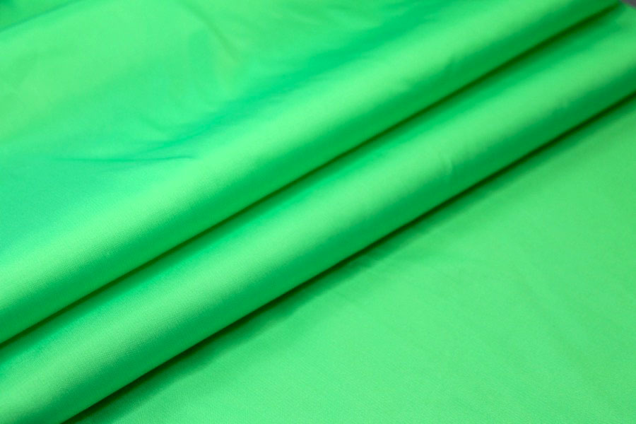 Neon Poly Taffeta - Green fabric