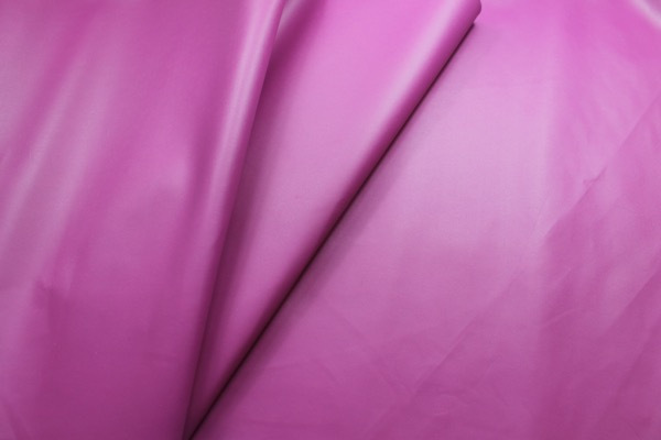 Crisp Matte Leatherette - Deep Pink fabric, image 4 of 5