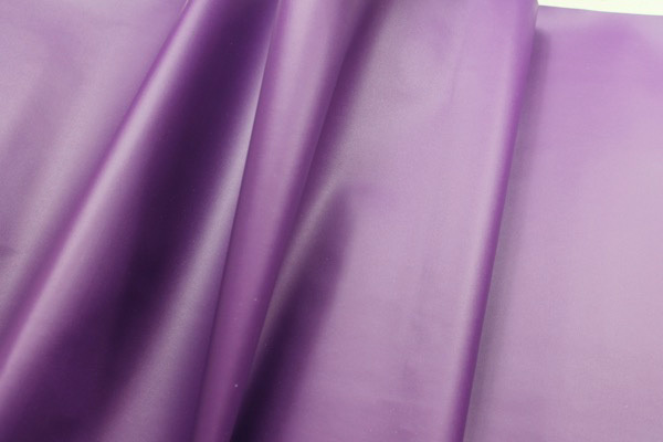 Crisp Matte Leatherette - Purple fabric, image 2 of 5