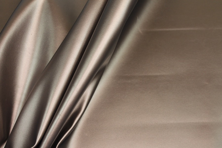 Metallic Leatherette - Bronze Brown fabric, image 6 of 6