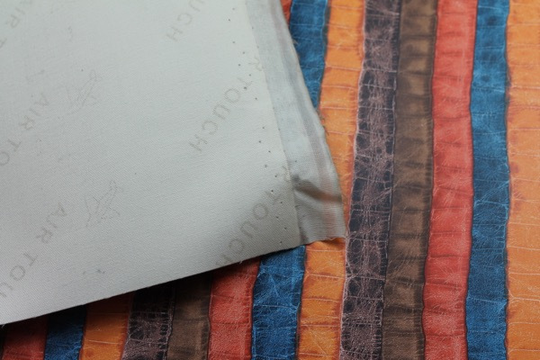 Crocodile Leatherette - Multi Colour fabric, image 3 of 8