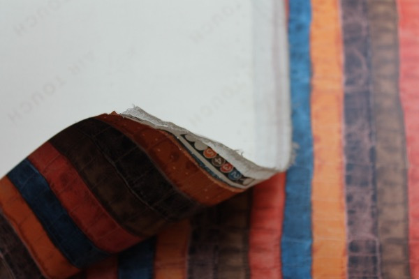 Crocodile Leatherette - Multi Colour fabric, image 2 of 8