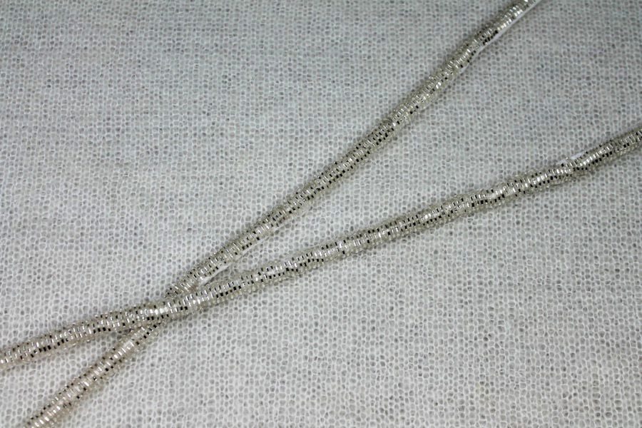 Beaded Strap Trim - Silver, image 4 of 4