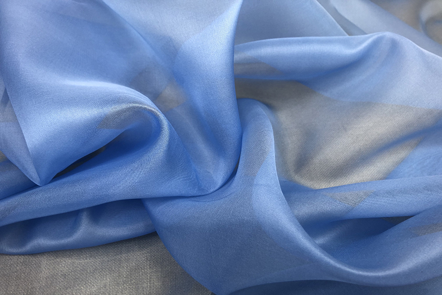 Silk Organza - Sky Blue fabric