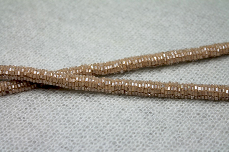 Beaded Strap Trim - Nude, image 4 of 6