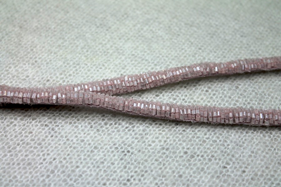 Beaded Strap Trim - Pale Lilac, image 3 of 6