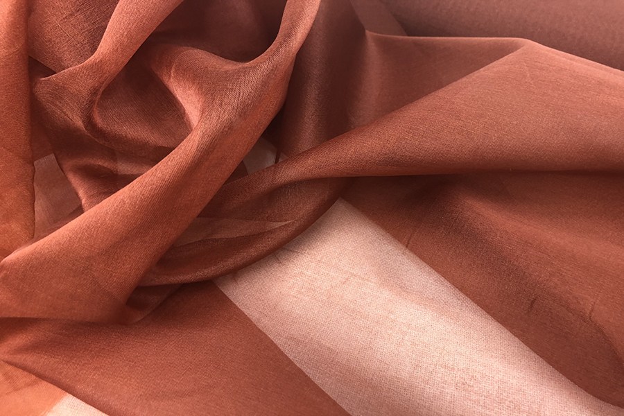 Silk Organza - Tabasco fabric, image 2 of 4
