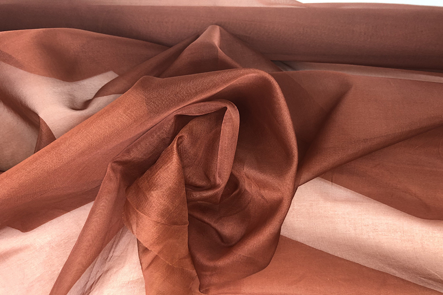 Silk Organza - Tabasco fabric, image 3 of 4