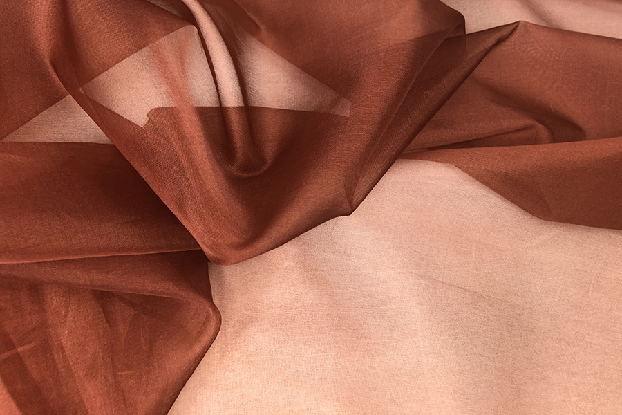 Silk Organza - Tabasco fabric, image 4 of 4