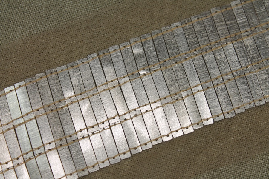 Rectangular Sequin Trim - Pale Gold, image 4 of 4