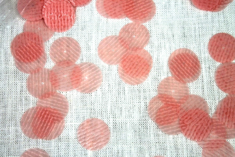 Pink Large Round Sequin - Bag of 30g trim