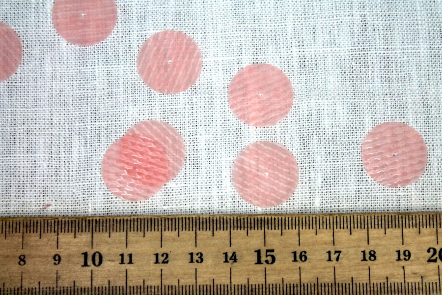 Pink Large Round Sequin - Bag of 30g trim, image 2 of 4