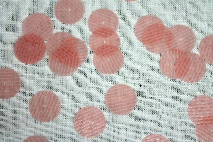 Pink Large Round Sequin - Bag of 30g trim, image 4 of 4