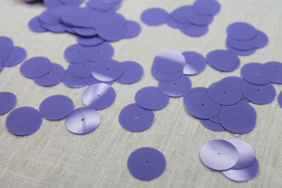 Lilac Medium Round Sequin - Bag of 30g trim