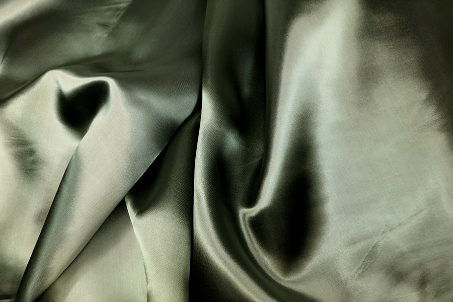 Forest Green Viscose Satin Lining fabric, image 3 of 7