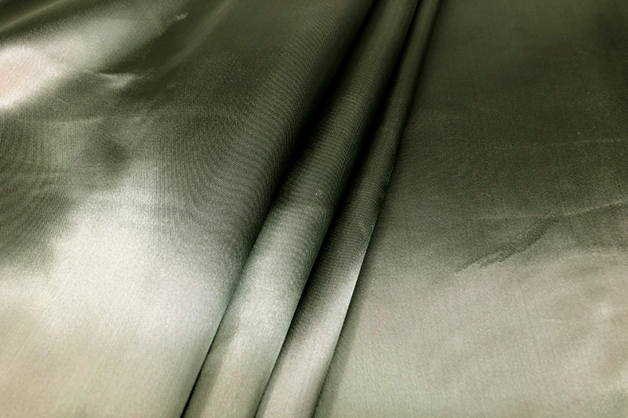 Forest Green Viscose Satin Lining fabric, image 5 of 7