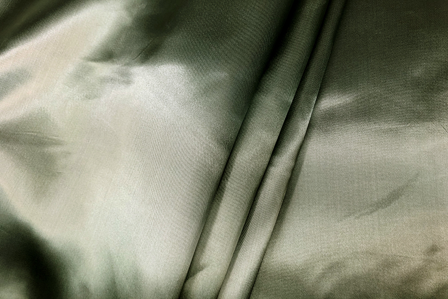 Forest Green Viscose Satin Lining fabric, image 6 of 7