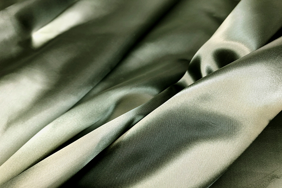 Forest Green Viscose Satin Lining fabric, image 7 of 7