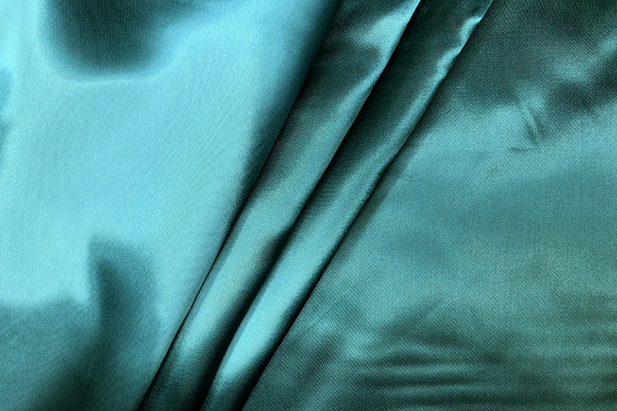 Peacock Viscose Satin Lining fabric, image 4 of 6