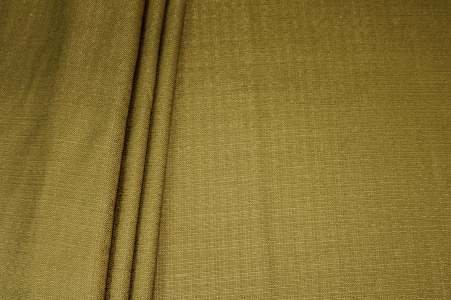Textured Weave Linen - Olive fabric, image 3 of 7