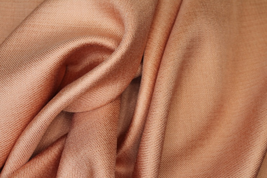 Textured Weave Linen - Salmon fabric, image 5 of 6