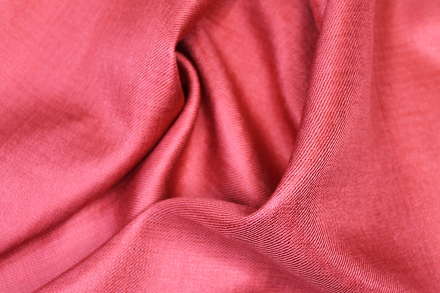 Textured Weave Linen - Coral fabric, image 5 of 6