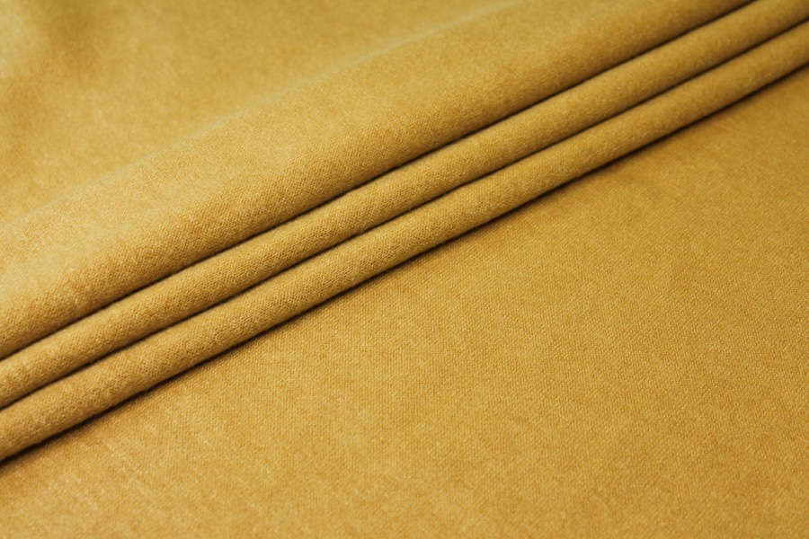 Super Soft Double Knit Jersey - Mustard fabric