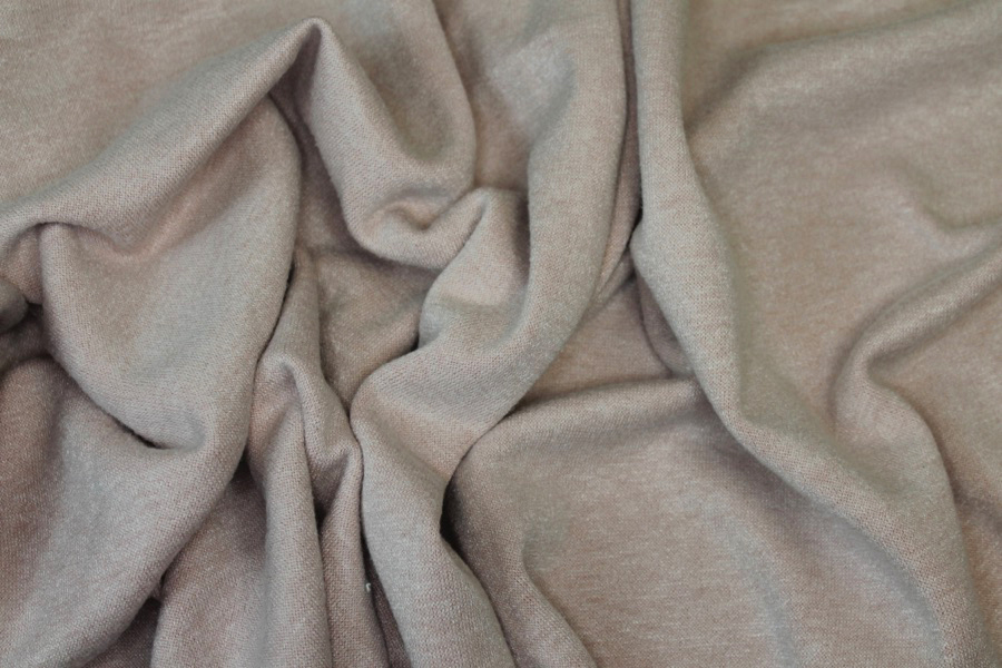 Super Soft Double Knit Jersey - Dusty Pink fabric, image 4 of 6