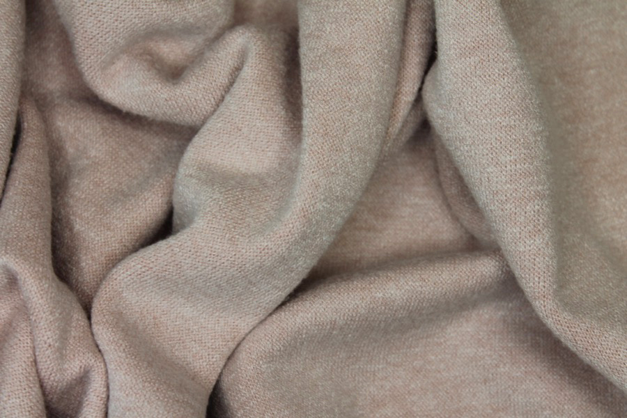Super Soft Double Knit Jersey - Dusty Pink fabric, image 3 of 6