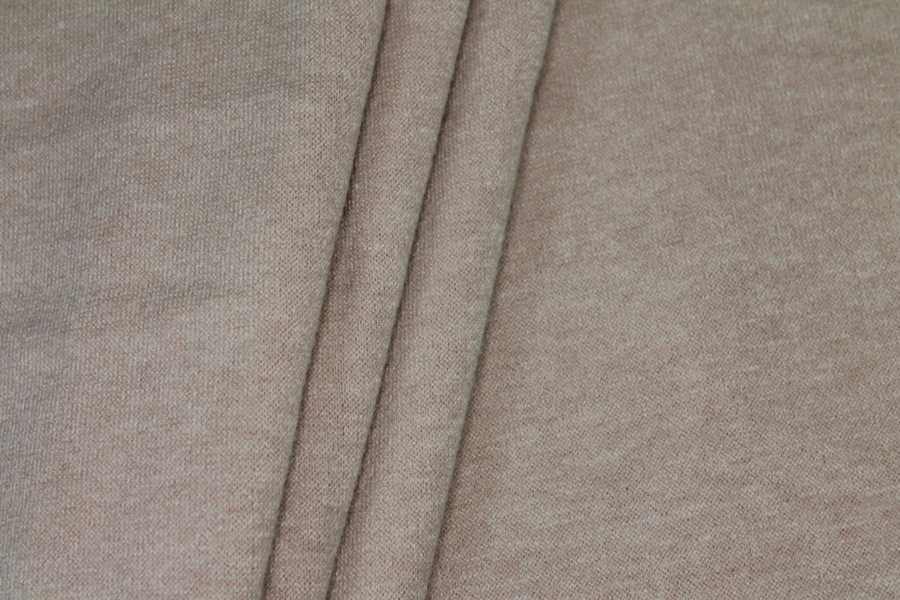 Super Soft Double Knit Jersey - Dusty Pink fabric, image 2 of 6