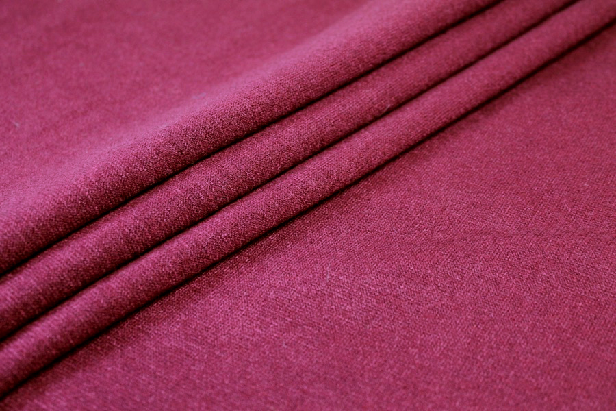 Super Soft Double Knit Jersey - Burgundy fabric