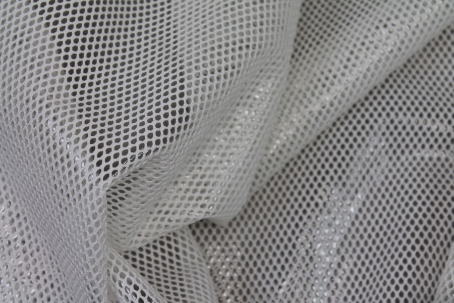 Plastic Laminated Spacer Tech Mesh - Ivory fabric, image 7 of 7