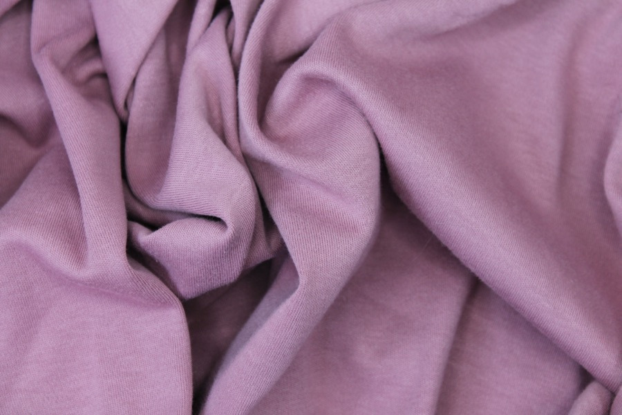 Organic Cotton Interlock Jersey - Heather fabric, image 3 of 7