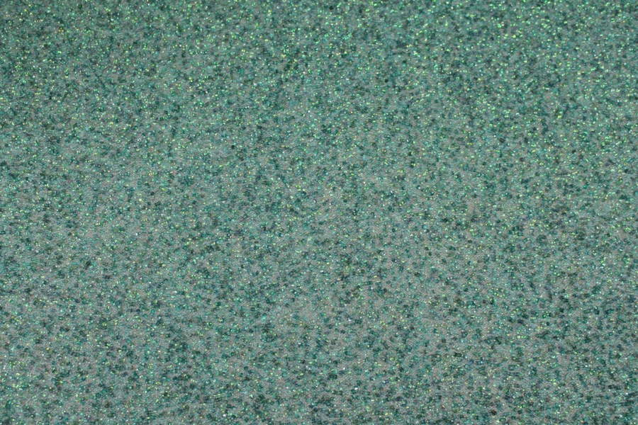 Encrusted Cupped Iridescent Micro-sequins on Mesh - Peacock fabric, image 2 of 7