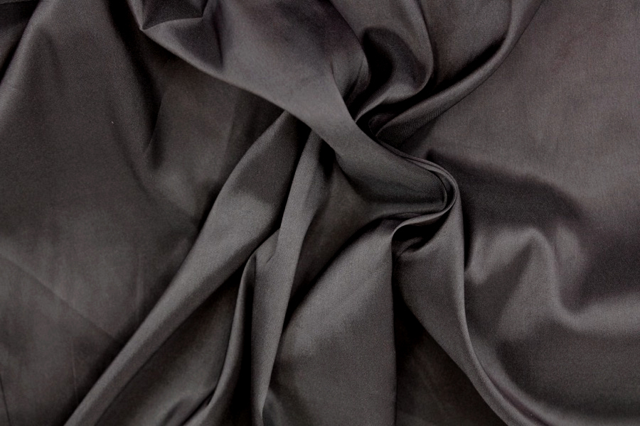 Dark Grey Stretch Anti-Static Lining fabric, image 2 of 4