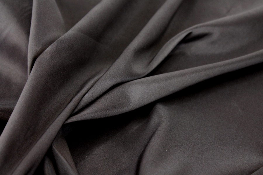 Dark Grey Stretch Anti-Static Lining fabric, image 3 of 4