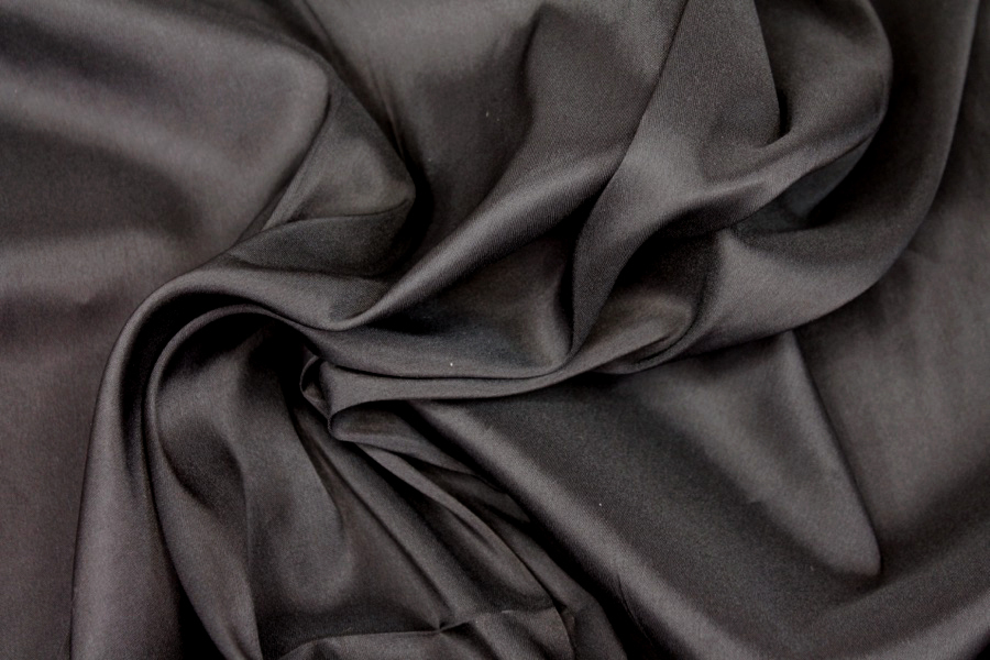Dark Grey Stretch Anti-Static Lining fabric, image 4 of 4
