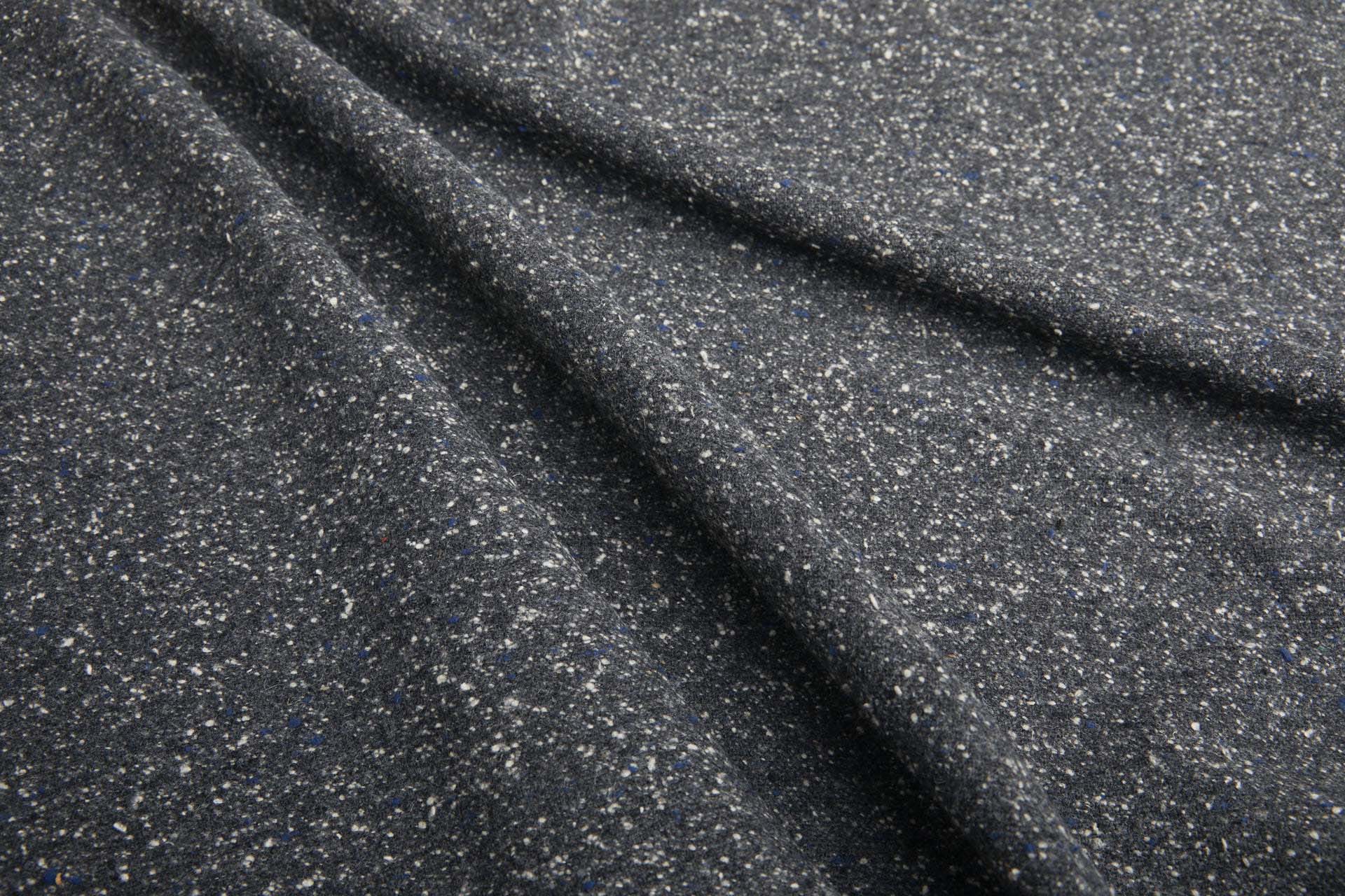 Wool Mix Tweed - Blue / Green fabric, image 5 of 6
